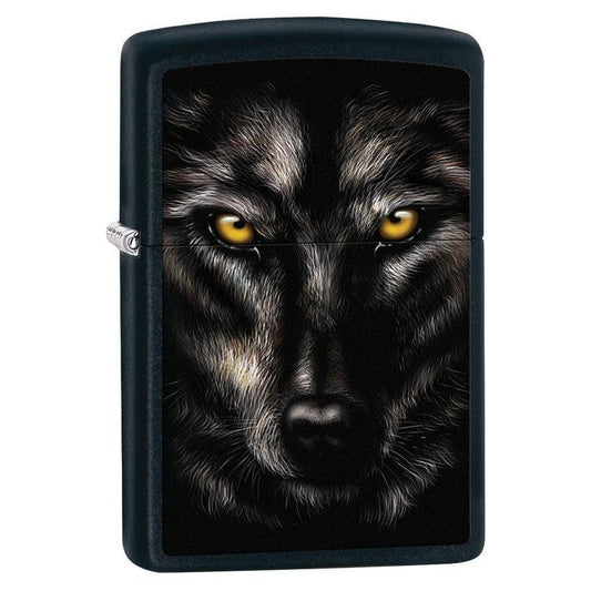 Wolf Face - Black Matte 79578