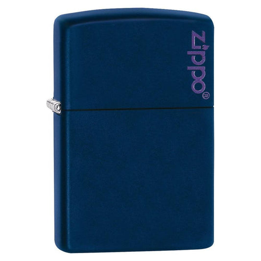 Zippo Logo - Navy Matte 239ZL